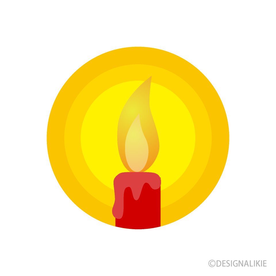 Candle Light Clip Art Free PNG Image｜Illustoon