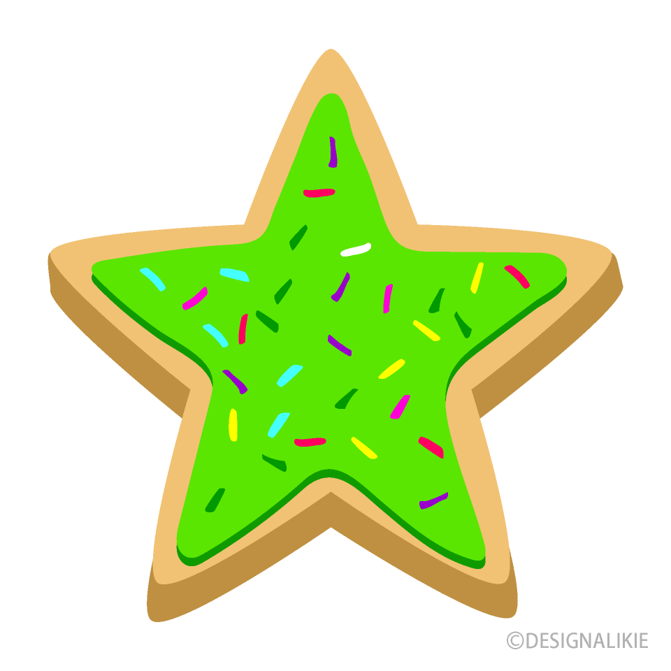 Green Star Cookie