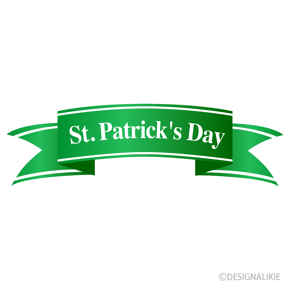 St Patrick's Day Up Ribbon