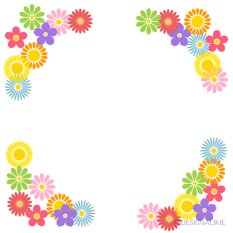 Clipart Flower Frames Infoupdate