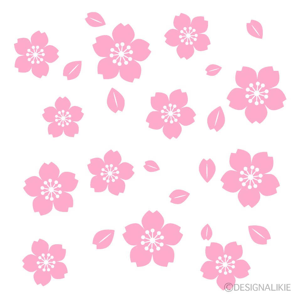 Lots of Simple Cherry Blossoms