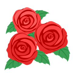 Three Red Roses