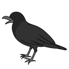 Cawing Crow