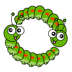 Caterpillar Wreath