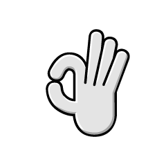 OK Hand Symbol