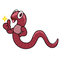 Thumbs up Worm