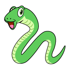 Surprising Green Snake