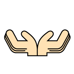 Supporting Hands Sign