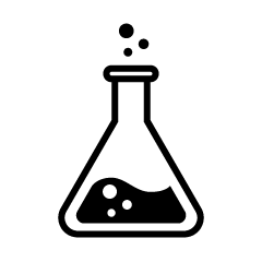 Erlenmeyer Flask with Liquid