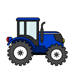 Blue Tractor