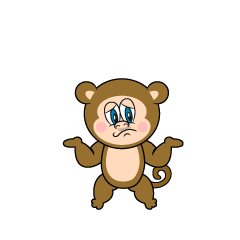 Mono atribulado