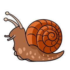Forward Brown Snail