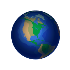 Americas Earth in Shadow
