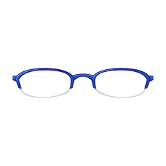Upper Blue Frame Glasses