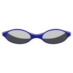 Blue Sports Sunglasses