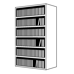 Bookshelf (3D)