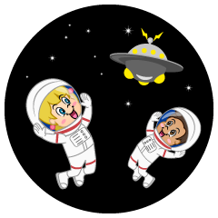Astronauts and UFO