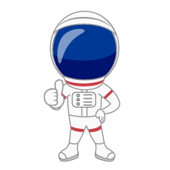 Thumbs Up Astronaut