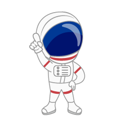 Posing Astronaut