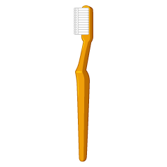 Orange Toothbrush