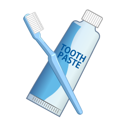 Toothbrush and Paste