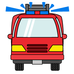 Fire Engine with Siren (Front)