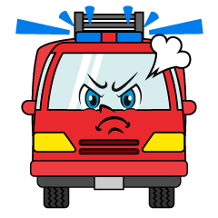 Angry Fire Engine