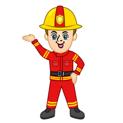 Red Firefighter Introducing