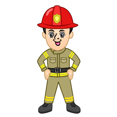 Hands-on-Hips Firefighter