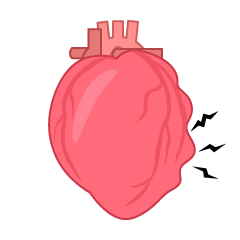 Painful Human Heart