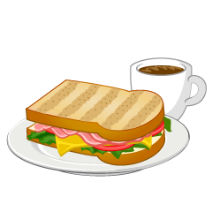 Sándwich y Café