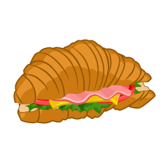 Sándwich de Croissant