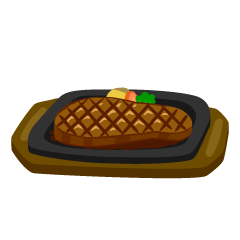 Steak on Sizzling Plate