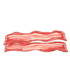 Raw Bacon