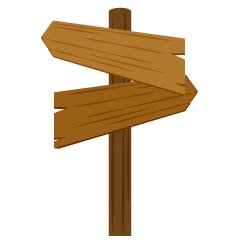 Wood Signpost