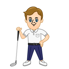 Male Golfer