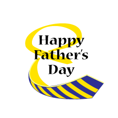 Corbata Amarilla del Día del Padre