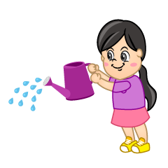 Child Watering