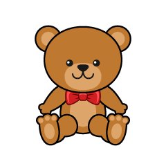 Teddy Bear with Bow