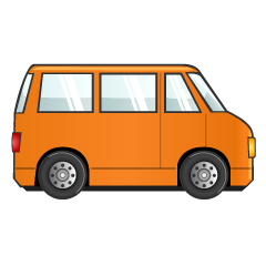 Orange Van