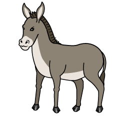 Taupe Donkey