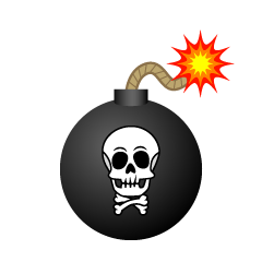 Skull-Marked Bomb