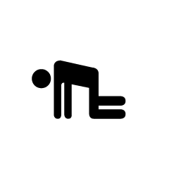 Person Collapsing Pictogram