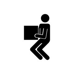 Person with thought box Pictogram