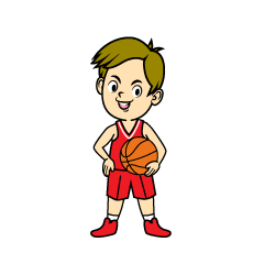 Junior Basketball Player