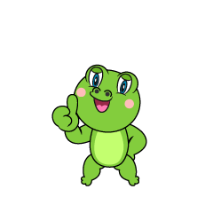 Thumbs up Frog