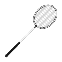 Raqueta de badminton