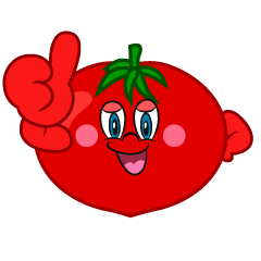 Thumbs up Tomato