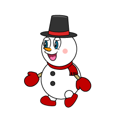 Walking Snowman