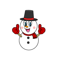 Thumbs up Snowman